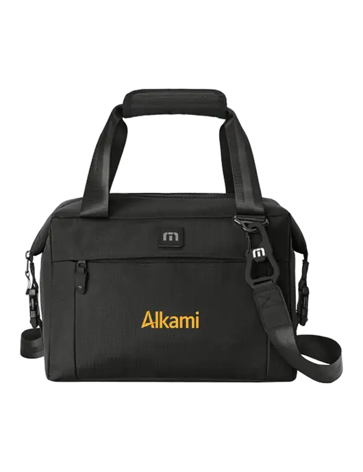 TravisMathew Black Chill’n 12-Can Cooler w/Alkami Logo