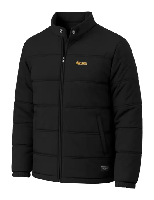 TravisMathew Cold Bay Black Jacket w/Alkami Logo