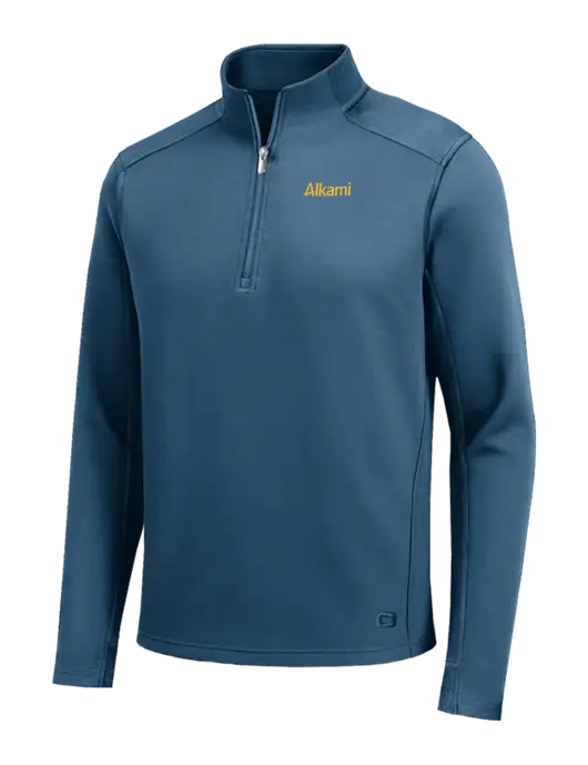 OGIO Transcend Light Navy 1/4-Zip w/Alkami Logo