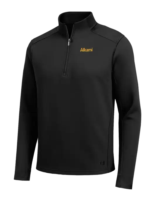 OGIO Transcend Black 1/4-Zip w/Alkami Logo