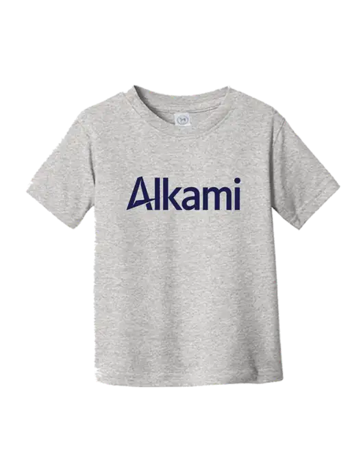 Rabbit Skins Light Grey Heather Toddler Fine Jersey Tee w/Alkami Logo