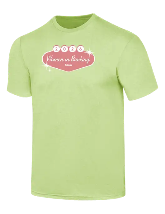 Light Olive Softstyle T-Shirt w/Women in Banking 26 Logo